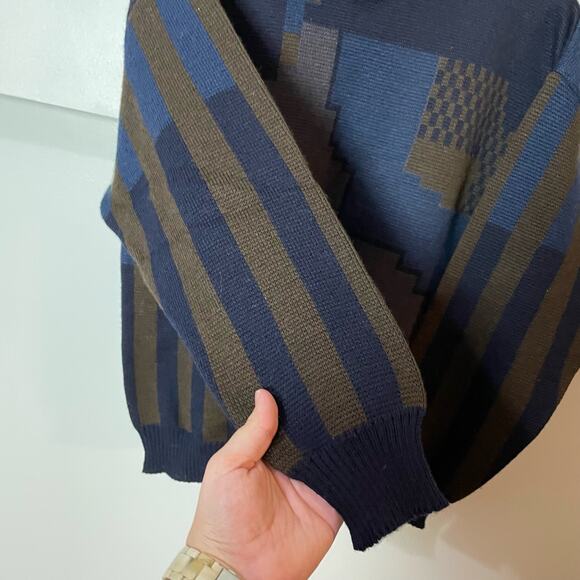 Vintage Sigi Scheiber SZ XL Wool Knit Grandpa Sweater Made in Tyrol Austria EUC - Picture 5 of 9